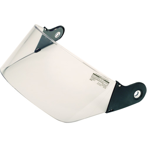 Fire & Rescue Faceshield Visor, Polycarbonate, Clear Tint Les Fournitures Industrielles Méga