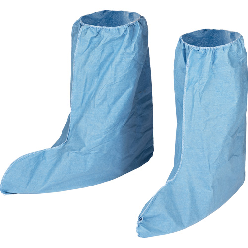 Couvre-bottes ignifuges Pyrolon Plus 2, T-Grand, Tissu ignifug&eacute;, Bleu Les Fournitures Industrielles Méga