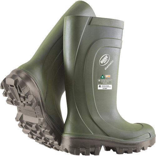Bottes de s&eacute;curit&eacute; isol&eacute;es Thermolite, Polyur&eacute;thane, Embout Composite, Pointure 6, Semelle R&eacute;sistant aux perforations Les Fournitures Industrielles Méga