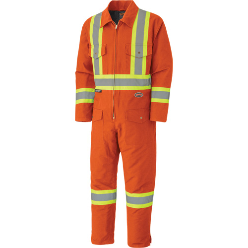 5540A Combinaison matelass&eacute;e, 2T-Grand, Orange Les Fournitures Industrielles Méga