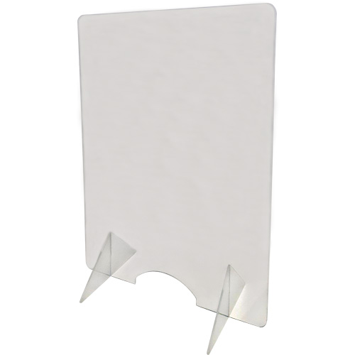 Barri&egrave;re de protection pour comptoir, 24" la x 32" h Les Fournitures Industrielles Méga