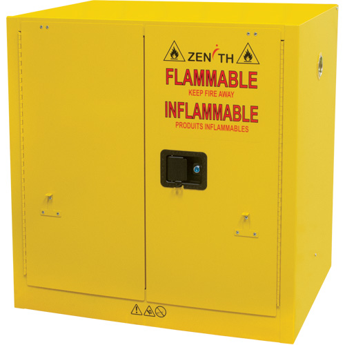 Armoire pour produits inflammables, 22 gal., 2 Porte(s), 35" La x 35" h x 22" p Les Fournitures Industrielles Méga