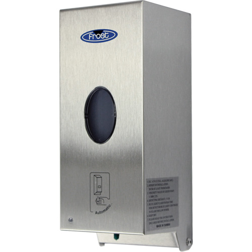 Distributeur de savon et de d&eacute;sinfectant, Sans contact, Capacit&eacute; de 1000 ml, Format Vrac Les Fournitures Industrielles Méga