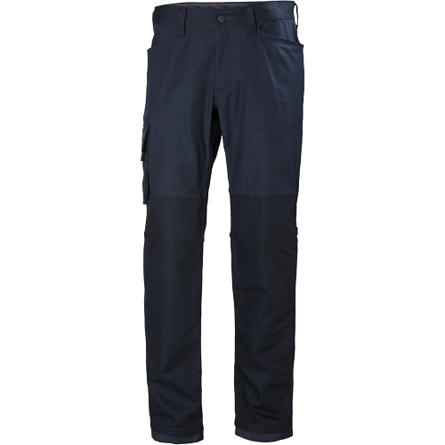 Oxford Service Pants, Poly-Cotton, Navy Blue, Size 30, 30 Inseam Les Fournitures Industrielles Méga