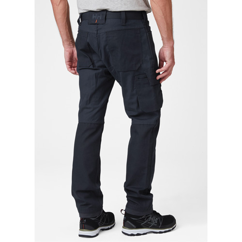 Oxford Service Pants, Poly-Cotton, Navy Blue, Size 30, 30 Inseam Les Fournitures Industrielles Méga