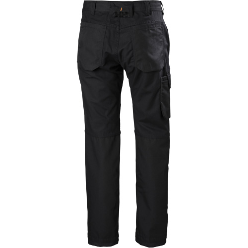 Oxford Service Pants, Poly-Cotton, Black, Size 30, 30 Inseam Les Fournitures Industrielles Méga