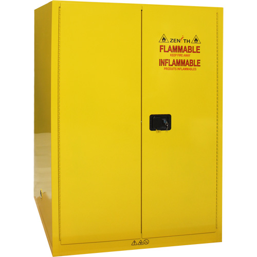Armoire pour produits inflammables, 90 gal., 2 Porte(s), 43" La x 66" h x 34" p Les Fournitures Industrielles Méga