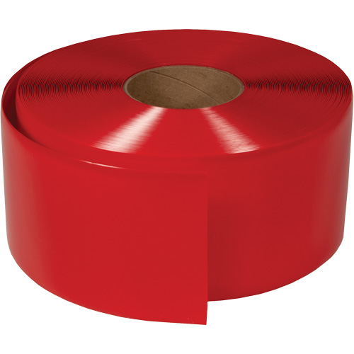 Ruban de marquage tr&egrave;s r&eacute;sistant pour plancher ArmorStripe, 4" x 100', PVC, Rouge Les Fournitures Industrielles Méga