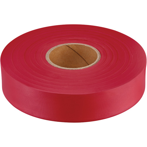 Empire Flagging Tape, 1" W x 600' L, Fluorescent Red Les Fournitures Industrielles Méga