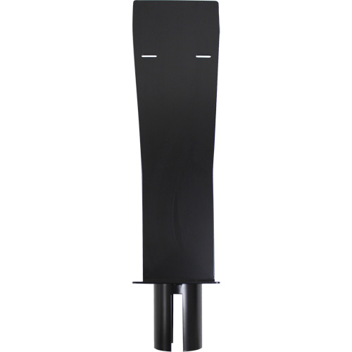 Dispenser Holder for Crowd Control Post, Black Les Fournitures Industrielles Méga