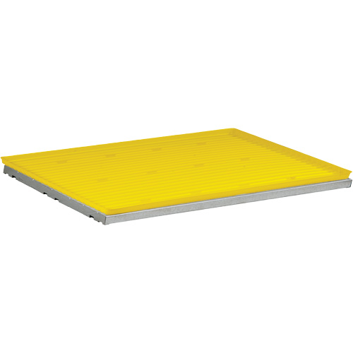 &eacute;tag&egrave;re SpillSlope avec plateau pour armoire de s&eacute;curit&eacute; Les Fournitures Industrielles Méga