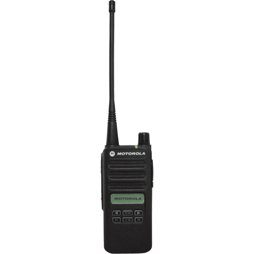 CP100 Series Two-Way Radio, VHF Radio Band, 160 Channels, 250000 sq. ft. Range Les Fournitures Industrielles Méga