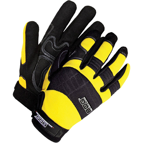 Heavy-Duty Performance Gloves with Padded Palms, Size Small, Synthetic Palm Les Fournitures Industrielles Méga
