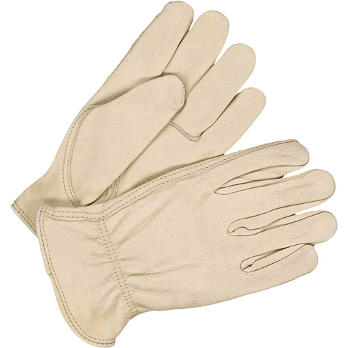 Gants de conducteur traditionnels, 2T-Grand, Paume en Cuir fleur de vache Les Fournitures Industrielles Méga