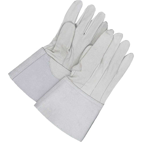 Gants de soudage &agrave; l'arc TIG Gander Brand, Cuir fleur de ch&egrave;vre, Taille 9 Les Fournitures Industrielles Méga