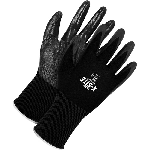 Gants enduits X-Site, 6, R&ecirc;vetement Bipolym&egrave;re, Calibre 15, Enveloppe en Nylon Les Fournitures Industrielles Méga