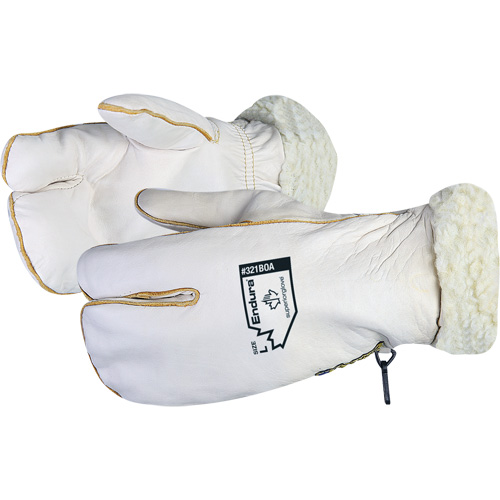 Endura&reg; Cowgrain Winter Mitt with Acrylic-Pile Lining, Size Large, Mitt Les Fournitures Industrielles Méga