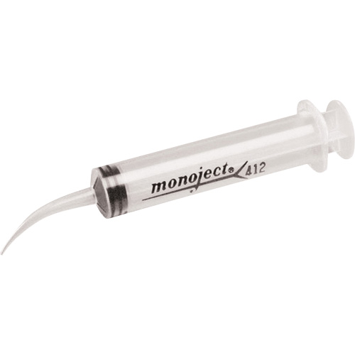 Monoject&reg; 412 Curved Tip Irrigating Syringes, 12 cc Les Fournitures Industrielles Méga