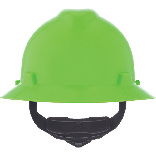 V-Gard&reg; Slotted Full-Brim Hardhat, Meets CSA Type 1, Ratchet Suspension, Non-Vented Les Fournitures Industrielles Méga