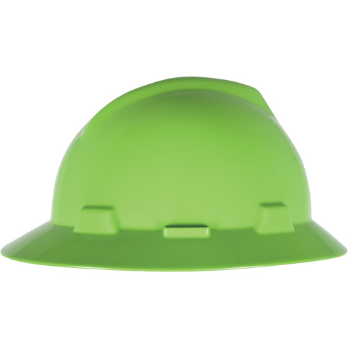 Casque de s&eacute;curit&eacute; &agrave; fente et bordure compl&egrave;te V-Gard, Suspension &agrave; douille, Non ventil&eacute; Les Fournitures Industrielles Méga