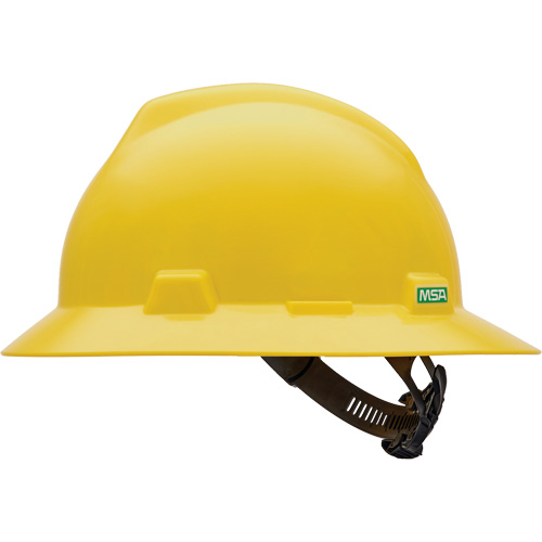 V-Gard&reg; Slotted Full-Brim Hardhat, Meets CSA Type 1, Quick-Slide Suspension, Non-Vented Les Fournitures Industrielles Méga