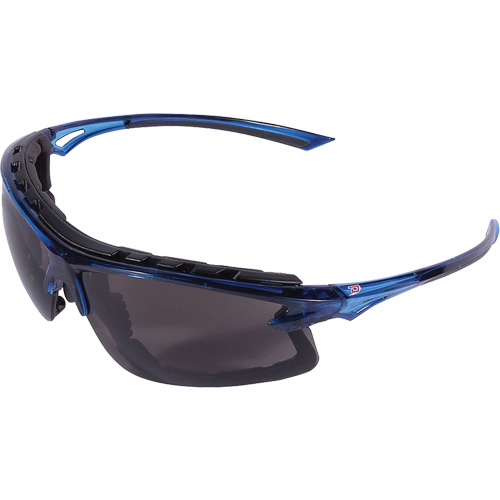 Dynamic Opti-Seal Semi-Rimless Safety Glasses, Smoke Lens, Anti-Fog/Anti-Scratch, ANSI Z87+/Meets/Exceeds CSA Z94.3 Les Fournitures Industrielles Méga