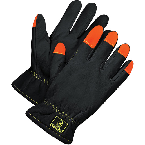 Deny Driver's Gloves, 3X-Large, Grain Goatskin Palm Les Fournitures Industrielles Méga