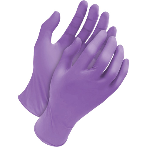 Gants tripolym&egrave;res jetables Deny, T-Grand, Latex/N&eacute;opr&egrave;ne/Nitrile, 6 mils, Sans poudre, Mauve Les Fournitures Industrielles Méga
