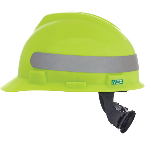 Casque de s&eacute;curit&eacute; &agrave; fentes V-Gard, R&eacute;pond aux normes CSA type 1, Suspension Rochet, Non ventil&eacute; Les Fournitures Industrielles Méga