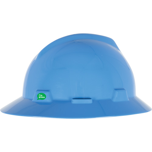 V-Gard&reg; GREEN Slotted Full Brim Hard Hat, Meets CSA Type 1, Ratchet Suspension Les Fournitures Industrielles Méga