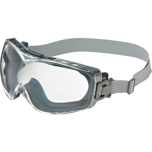 Uvex HydroShield&reg; Stealth&reg; OTG Safety Goggles, Clear Lens, Anti-Fog/Anti-Scratch, Indirect Vent Les Fournitures Industrielles Méga