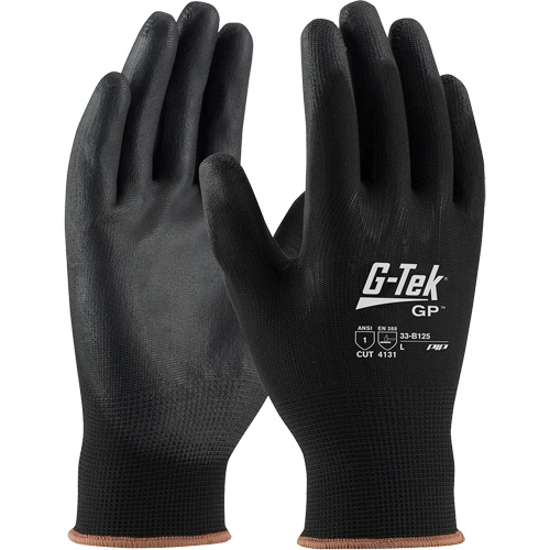 G-Tek&reg; GP Coated Gloves, Small, Polyurethane Coating, 13 Gauge, Nylon Shell Les Fournitures Industrielles Méga