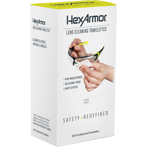 Lens Cleaning Towelettes, Pack Of 100 Les Fournitures Industrielles Méga