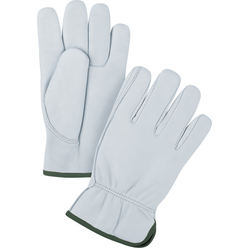 Gants de conducteur de premi&egrave;re qualit&eacute;, Petit, Paume en Cuir fleur de ch&egrave;vre Les Fournitures Industrielles Méga