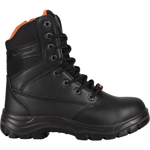 Safety Boots, Leather, Steel Toe, Size 6, Impermeable Les Fournitures Industrielles Méga