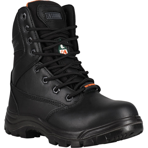 Safety Boots, Leather, Steel Toe, Size 6, Impermeable Les Fournitures Industrielles Méga