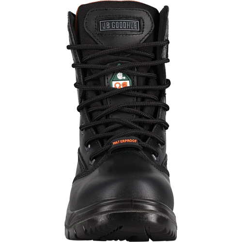 Safety Boots, Leather, Steel Toe, Size 6, Impermeable Les Fournitures Industrielles Méga