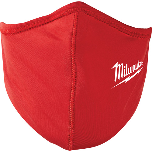 Masque &agrave; deux couches, Nylon/Polyester/Spandex, Rouge Les Fournitures Industrielles Méga