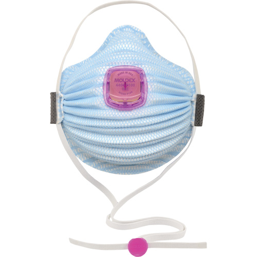 Respirateur de la s&eacute;rie AirWave 4400 avec Smartstrap et garniture d'&eacute;tanch&eacute;it&eacute; int&eacute;grale en mousse, P100, Certifi&eacute; NIOSH, Moyen/grand Les Fournitures Industrielles Méga
