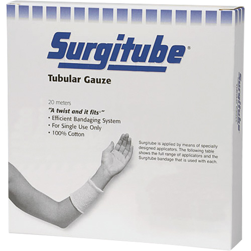 Gaze tubulaire Surgitube, Rouleau, 65-1/2' lo x 1-1/2" la, Dispositif m&eacute;dical Non m&eacute;dical Les Fournitures Industrielles Méga