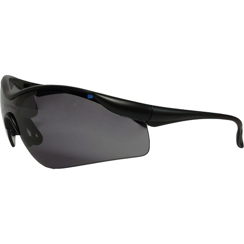 Lunettes de s&eacute;curit&eacute; Miranda, Lentille Gris, Antibu&eacute;e/Anti-&eacute;gratignures, R&eacute;pond ou surpasse la norme CSA Z94.3 Les Fournitures Industrielles Méga