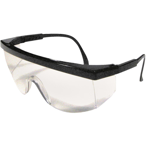 Lunettes de s&eacute;curit&eacute; Ferno, Lentille Transparent, Anti-&eacute;gratignures, R&eacute;pond ou surpasse la norme CSA Z94.3 Les Fournitures Industrielles Méga