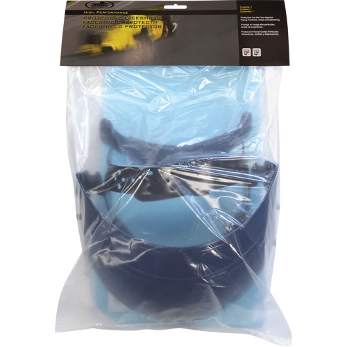 Valuguard Faceshield, Polyester, Ratchet Suspension Les Fournitures Industrielles Méga