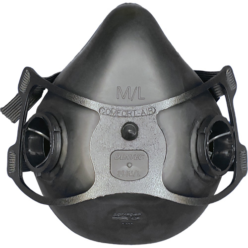 Respirateur &agrave; demi-masque Comfort-Air 400Nx sans soupape d'expiration, &eacute;lastom&egrave;re/Caoutchouc, Moyen/grand Les Fournitures Industrielles Méga