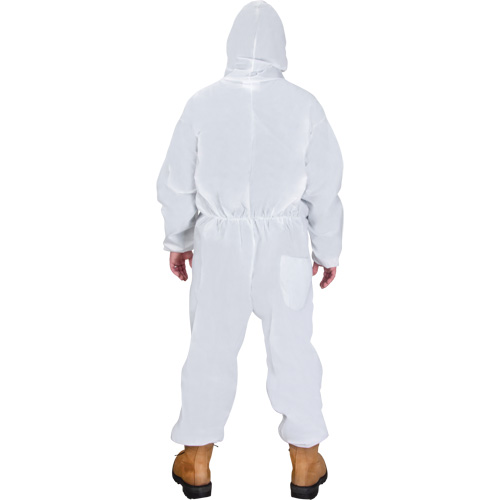 Hooded Coveralls, X-Large, White, SMS Les Fournitures Industrielles Méga