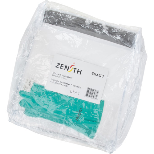 Spill Kit, Oil Only/Universal, Bag, 5 US gal. Absorbancy Les Fournitures Industrielles Méga