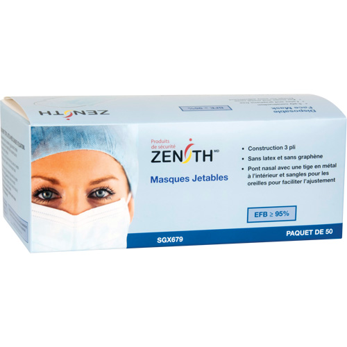 Disposable Face Masks, Non-Medical Les Fournitures Industrielles Méga