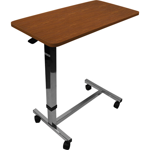 Table de lit ajustable sur roulettes Les Fournitures Industrielles Méga