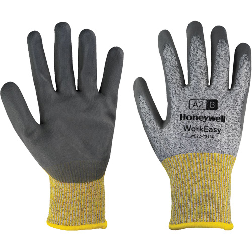 Gants de protection contre les coupures WorkEasy, 11/2T-Grand, Calibre 13, Rev&ecirc;tement Mousse de nitrile, ASTM ANSI niveau A2/EN 388 niveau B Les Fournitures Industrielles Méga