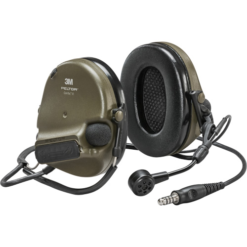 Peltor ComTac VI NIB Single Lead Headset, Neckband Style, 22 dB Les Fournitures Industrielles Méga
